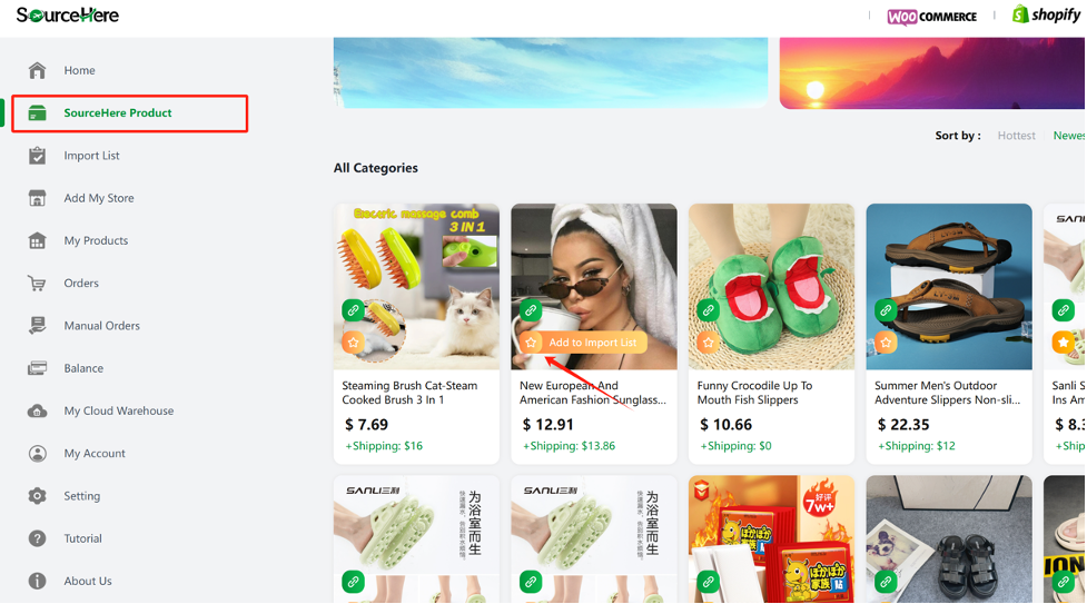 2.4 Synchronize Products To Your Store - SourceHere