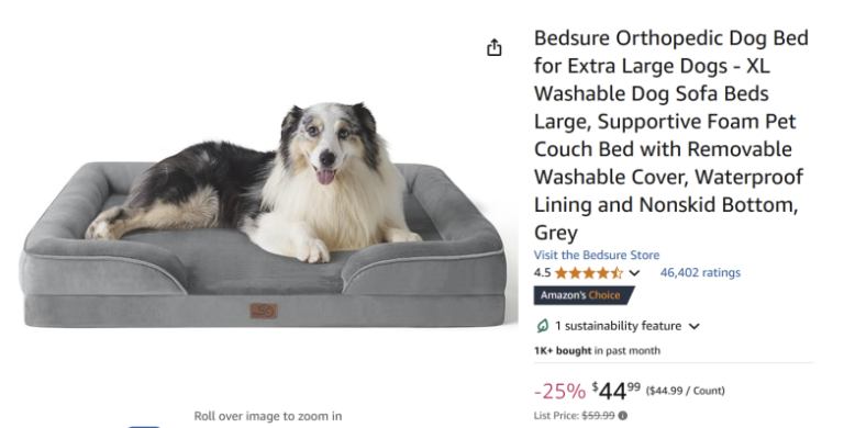 Pet furniture market is booming, with orthopedic beds gaining popularity
